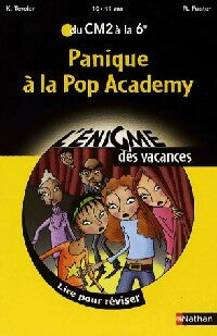 Panique à la Pop Academy - Karine Tercier -  L'énigme des vacances - Livre
