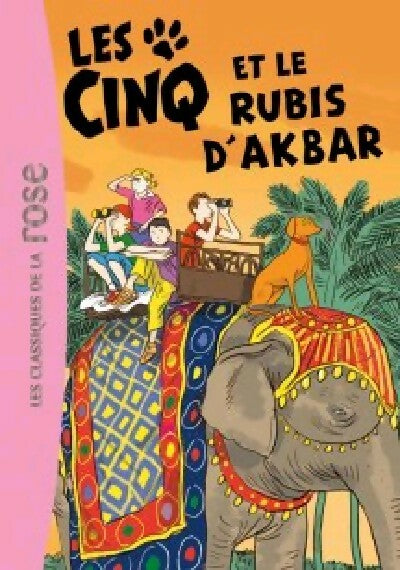 Livrenpoche : Le club des cinq Tome XXXV : Les cinq et le rubis d'Abkar - Enid Blyton - Livre