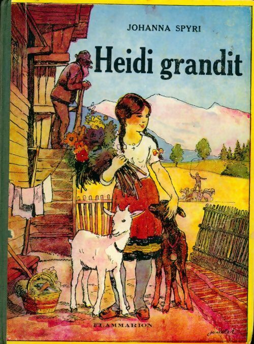 Livrenpoche : Heïdi grandit illustrée en BD - Johanna Spyri - Livre