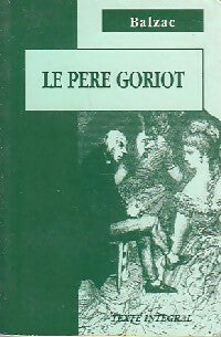Le père Goriot - Honoré De Balzac -  Bibliothèque Lattès - Livre