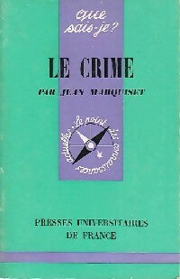 Livrenpoche : Le crime - Jean Marquiset - Livre