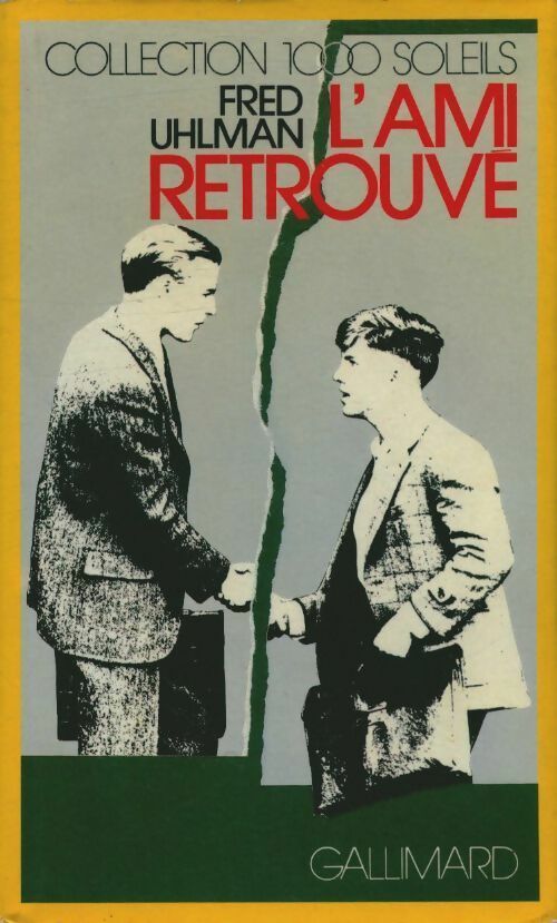 Livrenpoche : L'ami retrouvé - Fred Uhlman - Livre