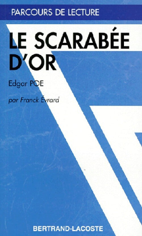 Livrenpoche : Le scarabée d'or - Franck Evrard - Livre