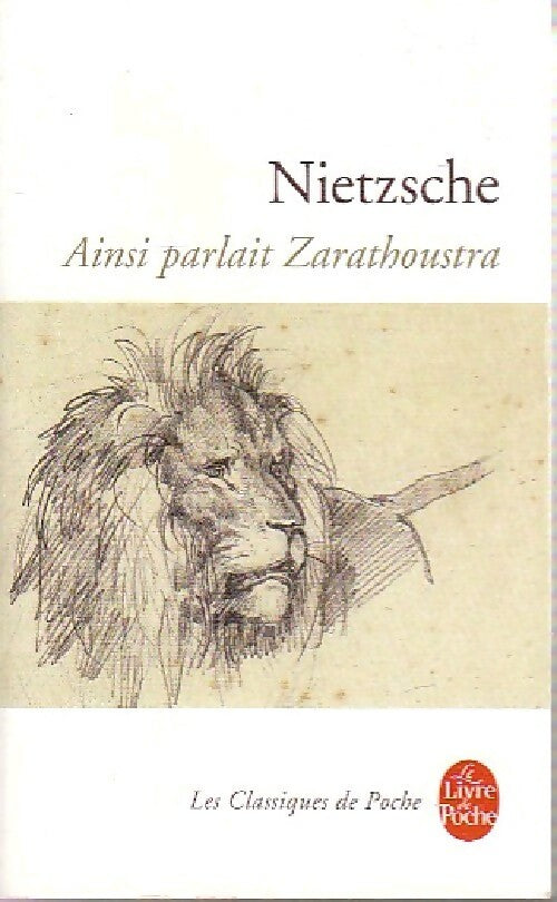 Livrenpoche : Ainsi parlait Zarathoustra - Friedrich Nietzsche - Livre