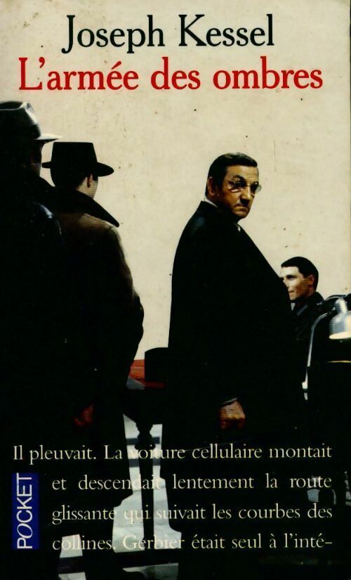 L'armée des ombres - Joseph Kessel - Livre