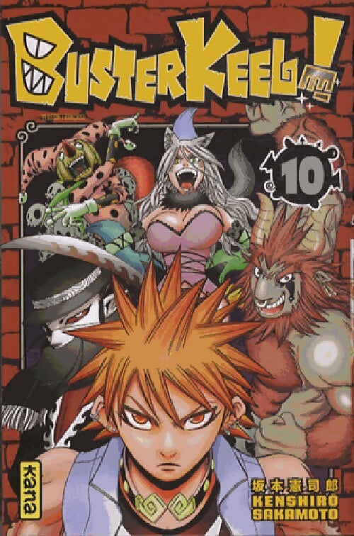 Buster Keel ! Tome X - Kenshiro Sakamoto - Livre