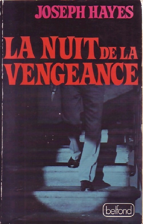 Livrenpoche : La nuit de la vengeance - Joseph Hayes - Livre