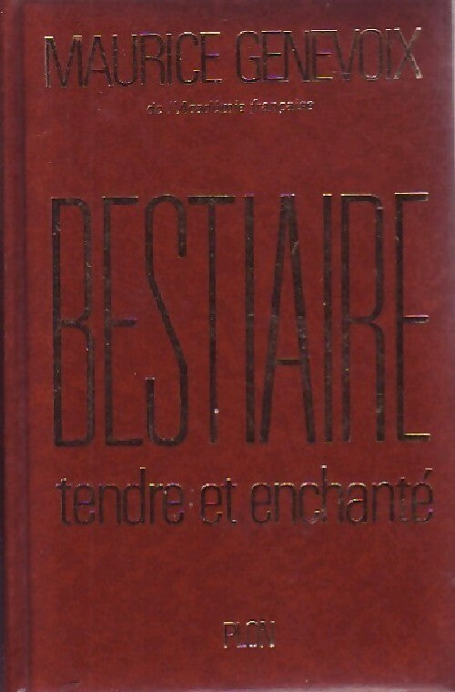 Livrenpoche : Bestiaire - Jean De La Fontaine, Maurice Genevoix - Livre