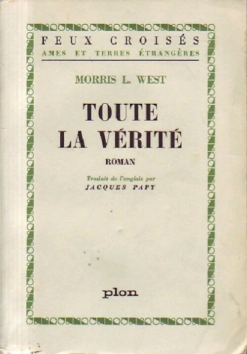 Livrenpoche : Toute la vérité - Morris L. West - Livre