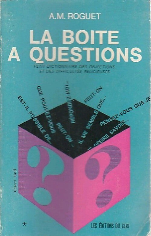 Livrenpoche : La boite à questions - A.-M. Roguet - Livre
