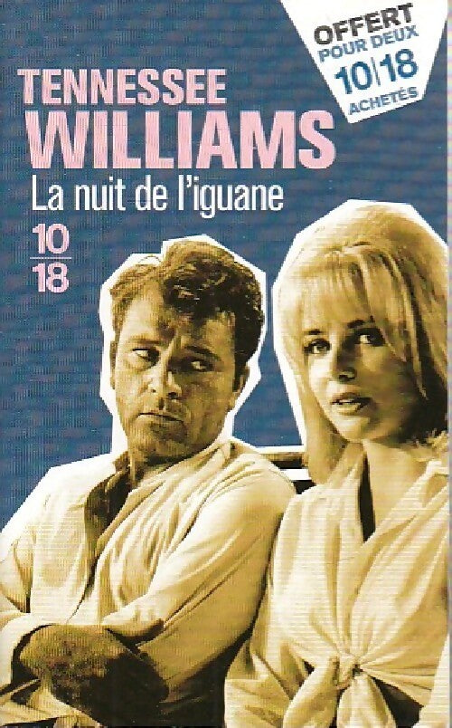 La nuit de l'iguane - Tennessee Williams - Livre