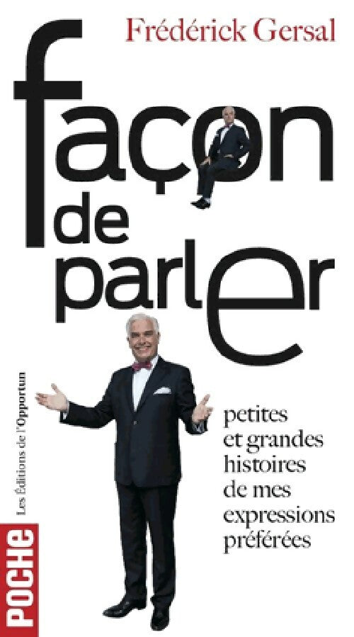 Livrenpoche : Façon de parler - Frédérick Gersal - Livre