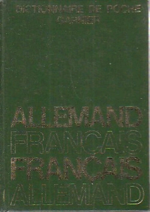 Livrenpoche : Dictionnaire allemand-français, français-allemand - Harrap Weis Haberfellner - Livre