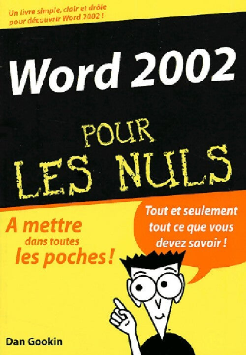 Livrenpoche : Word 2002 - Dan Gookin - Livre