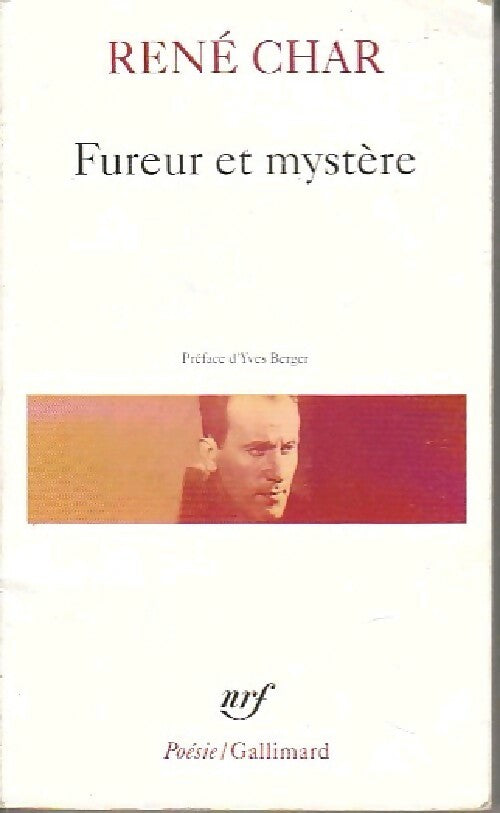 Livrenpoche : Fureur et mystère - René Char - Livre
