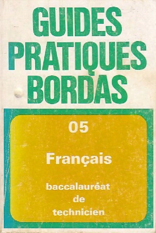 Livrenpoche : L'épreuve de français au baccalauréat de technicien - L. Pierrein - Livre