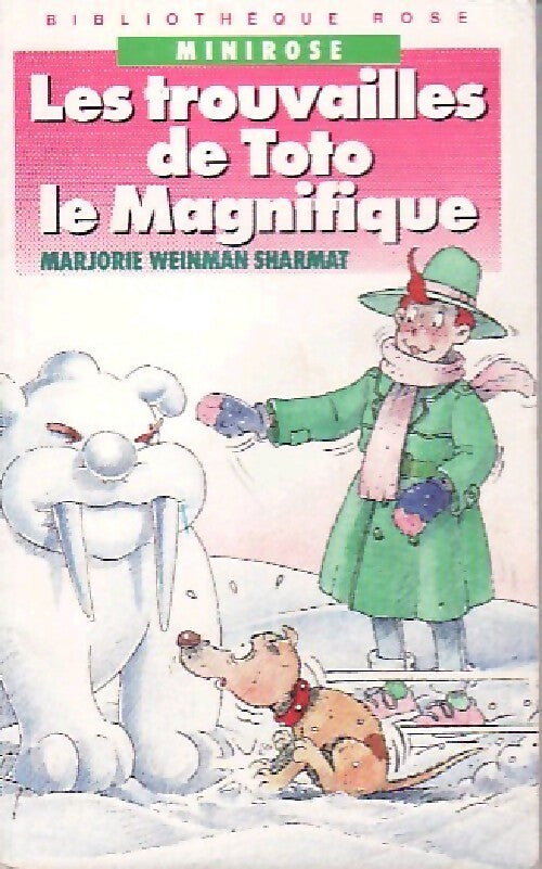 Les trouvailles de Toto le Magnifique - Marjorie Weinman Sharmat -  Bibliothèque rose (4ème série) - Livre