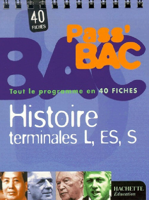 Livrenpoche : Histoire Terminales L, ES, S - Guy Varenne - Livre