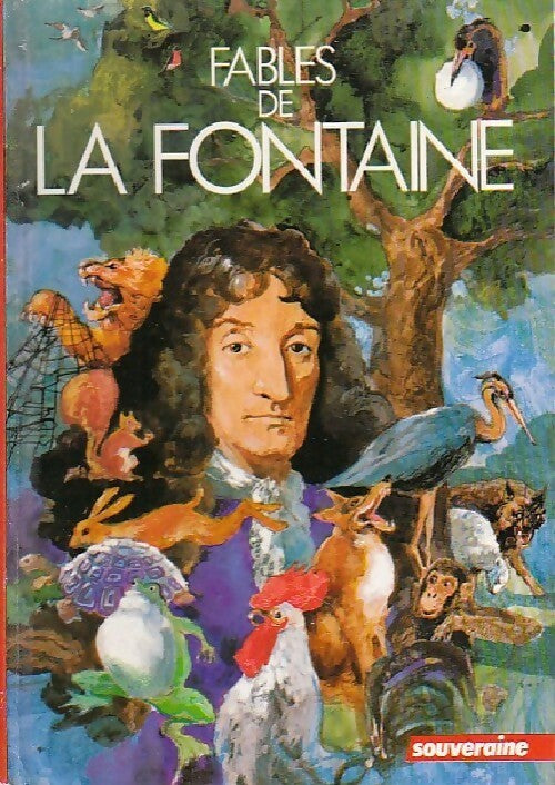 Fables - Jean De La Fontaine -  Bibliothèque Rouge et Or Souveraine - Livre