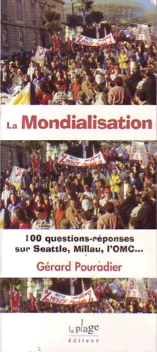 La mondialisation - Gérard Pouradier -  La Plage GF - Livre