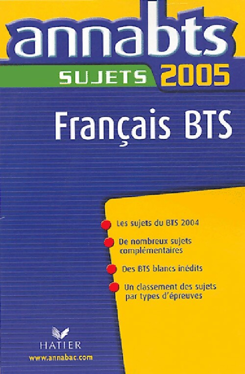 Livrenpoche : Français BTS sujets - Anne Boyer-Vidal - Livre