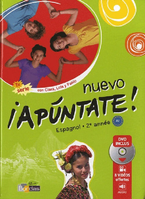 Livrenpoche : Nuevo Apuntate. Espagnol 2e année - Collectif - Livre