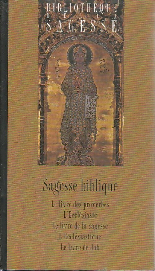 Livrenpoche : Sagesse biblique - Inconnu - Livre