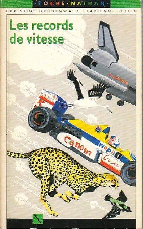 Livrenpoche : Les records de vitesse - Christine Grunenwald - Livre