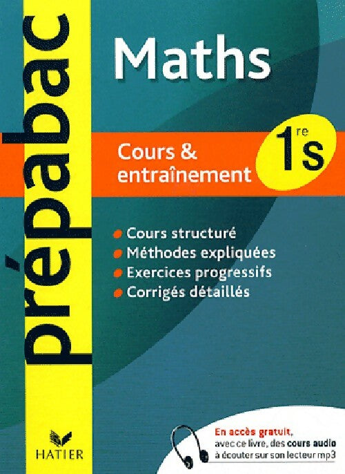 Livrenpoche : Maths Premières S (cours et entraînement) - Jean-Dominique Picchiottino, Denis Girard - Livre