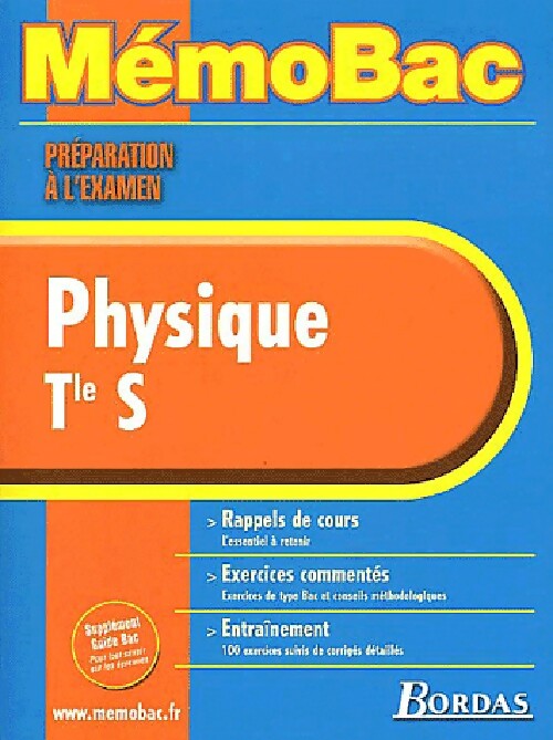 Livrenpoche : Physique Terminales S - Jean-Claude Paul - Livre