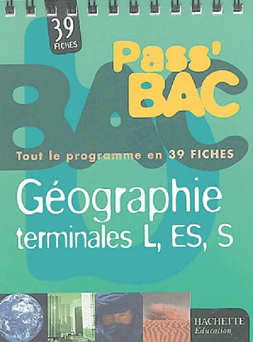 Livrenpoche : Géographie Terminales L, ES, S - Dominique Girard, Jean Muracciole - Livre