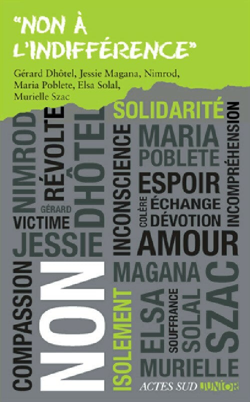 Livrenpoche : Non à l'indifférence - Collectif - Livre