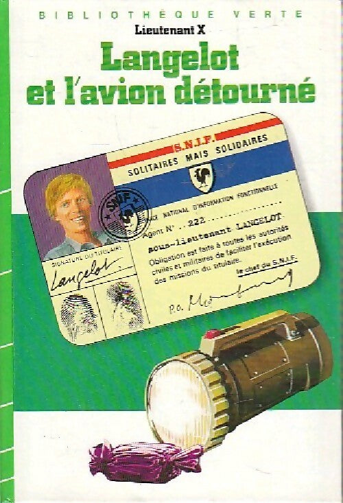 Livrenpoche : Langelot et l'avion détourné - Lieutenant X - Livre