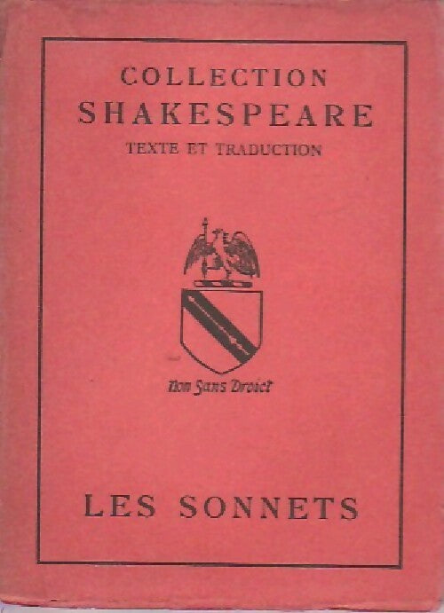 Livrenpoche : Les sonnets - William Shakespeare - Livre