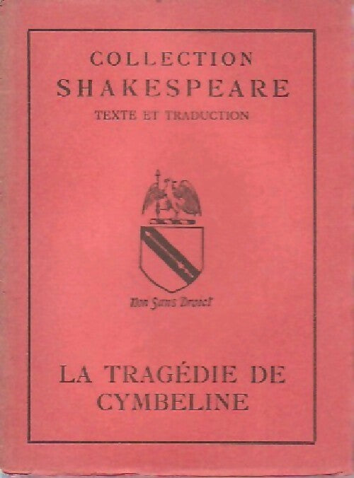 Livrenpoche : La tragédie de Cymbeline - William Shakespeare - Livre