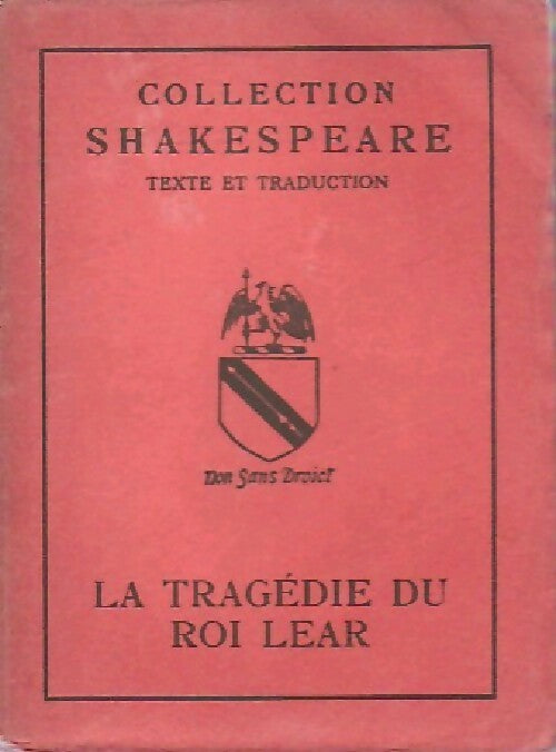 Livrenpoche : La tragédie du roi Lear - William Shakespeare - Livre