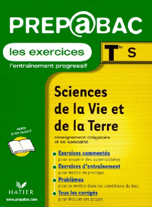 Livrenpoche : Sciences de la vie et de la terre Terminale S : Les exercices - Christine Billard - Livre