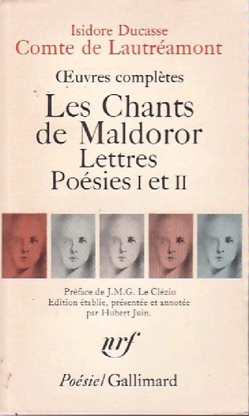 Livrenpoche : Les chants de Maldoror / Lettres / Poésies : Tome I et II de Lautréamont - Comte Isidore De Lautréamont - Livre