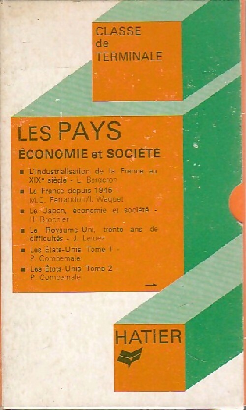 Livrenpoche : Sciences économiques et sociales : les pays (Coffret 8 vols.) - Collectif - Livre