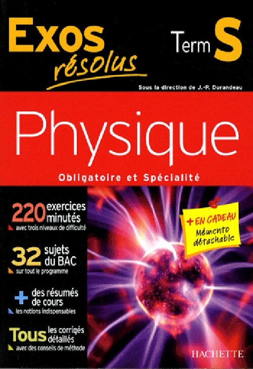 Livrenpoche : Physique Term S - Jean-Pierre Durandeau - Livre