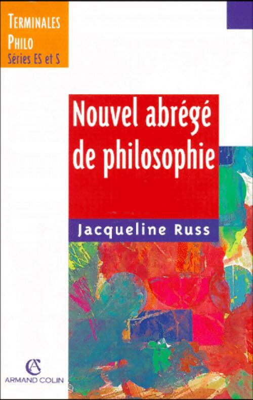 Livrenpoche : Nouvel abrégé de philosophie classes terminales ES et L - Jacqueline Russ - Livre