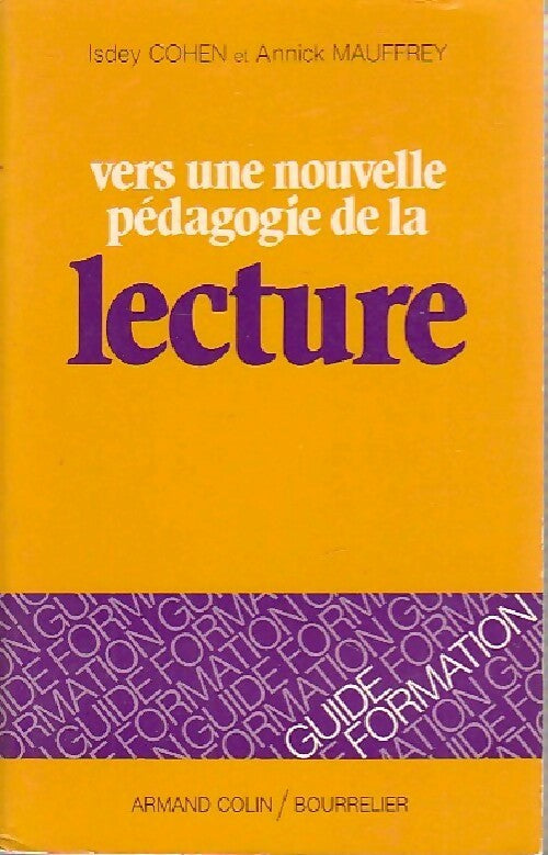Livrenpoche : Vers une nouvelle pédagogie de la lecture - Isdey Cohen - Livre