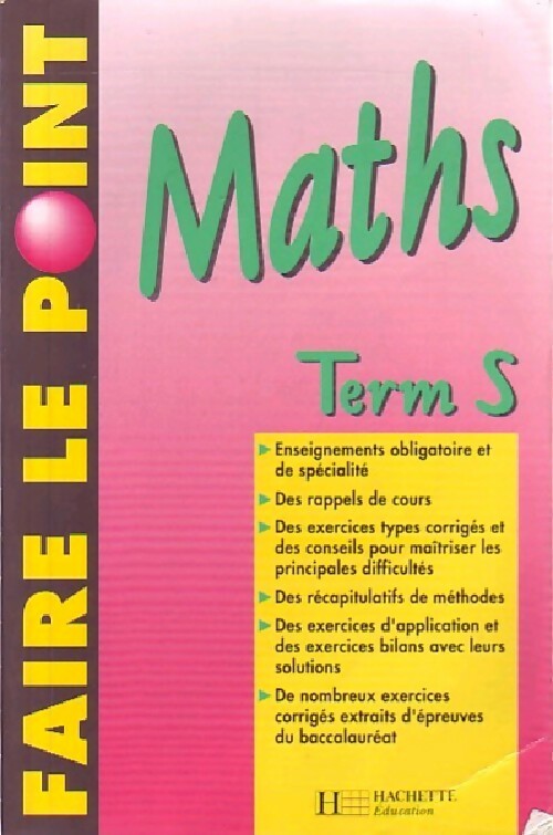 Livrenpoche : Maths : Terminale S - Philippe Angot - Livre