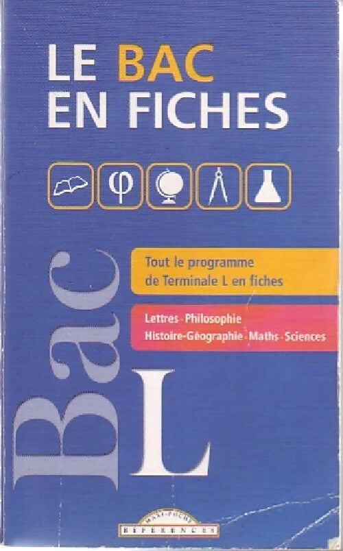 Livrenpoche : Le bac L en fiches - Collectif - Livre