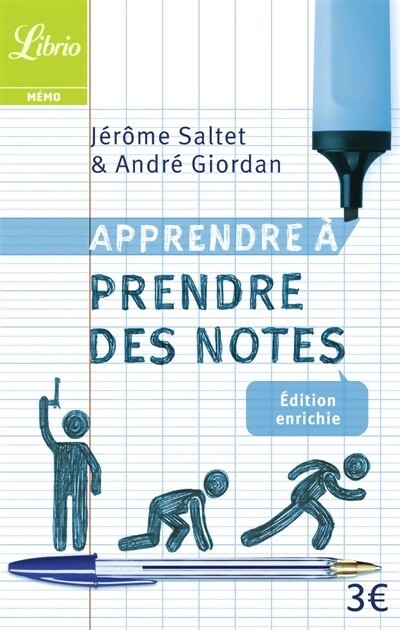 Livrenpoche : Apprendre à prendre des notes - Jérôme Saltet - Livre