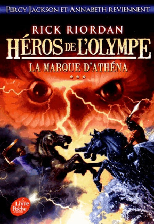 Livrenpoche : Héros de l'Olympe Tome III : La marque d'Athéna - Rick Riordan - Livre