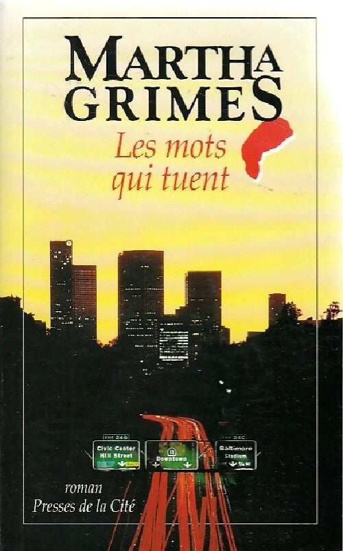 Livrenpoche : Les mots qui tuent - Martha Grimes - Livre