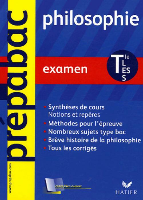 Philosophie Terminales L, ES, S examen 2006 - Stéphane Vial -  Prép@bac - Livre