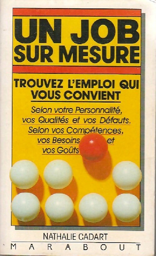 Livrenpoche : Un job sur mesure - Nathalie Cadart - Livre