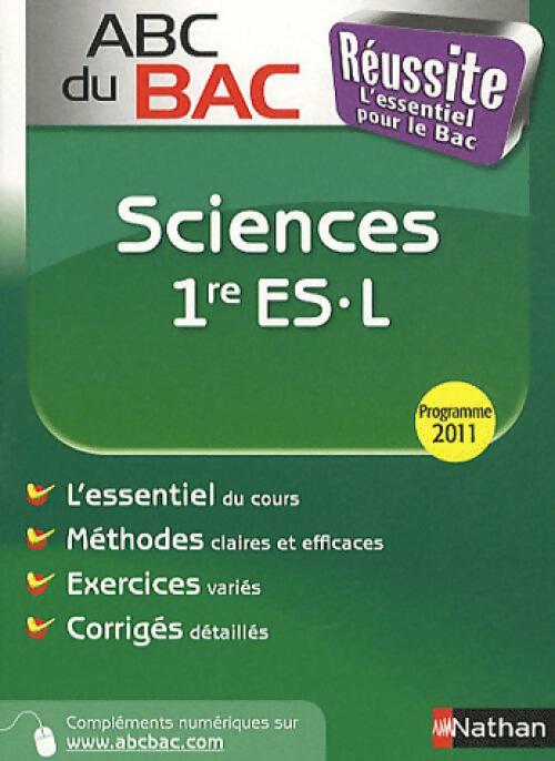 Sciences 1ère ES,L - Annaïg Anquetil -  ABC du bac - Livre